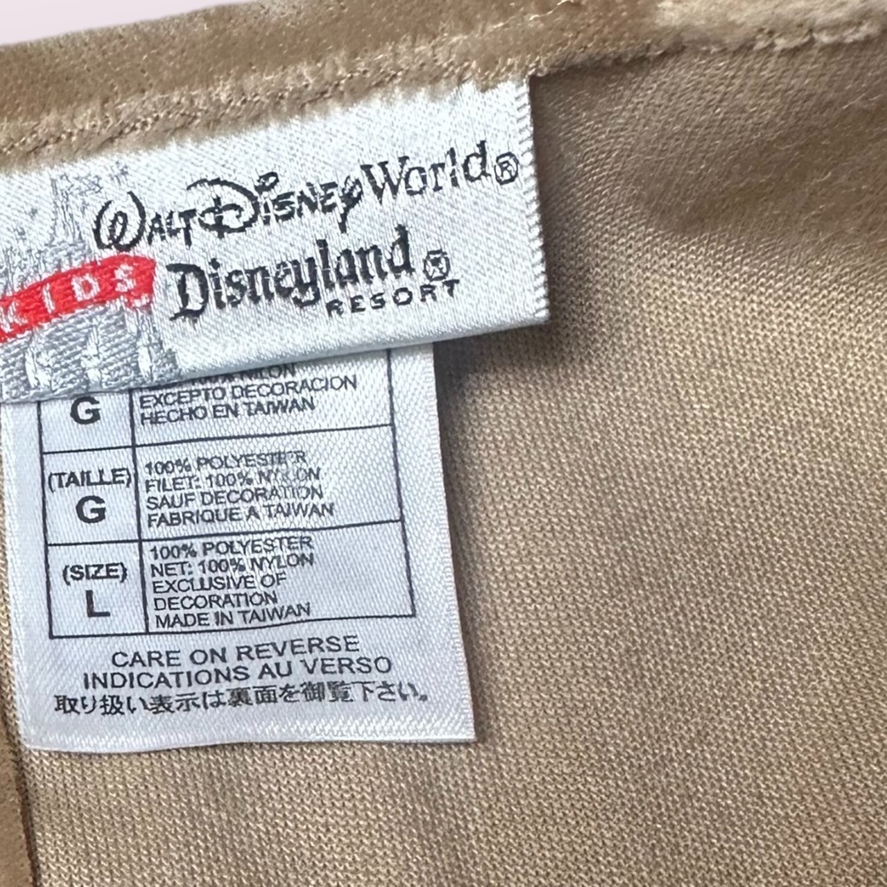 Vintage Kids Walt Disney World Disneyland Resort Pocahontas Costume Sz Large - Picture 13 of 13